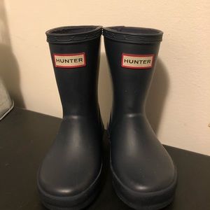 Hunter boots size 6 toddler